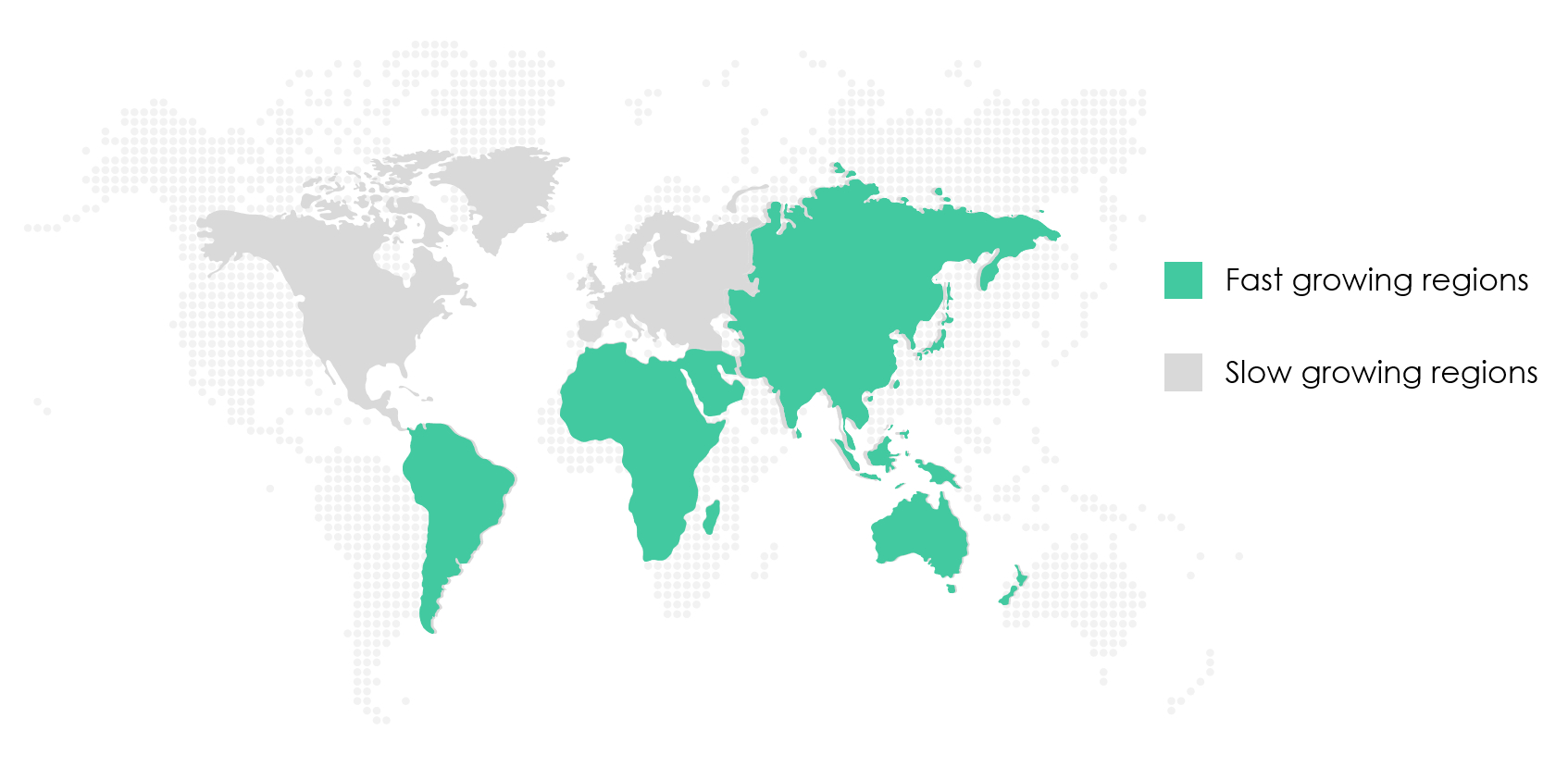 Polyisobutylene Market Share by Geography